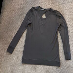 Athleta Open Back Sweater top